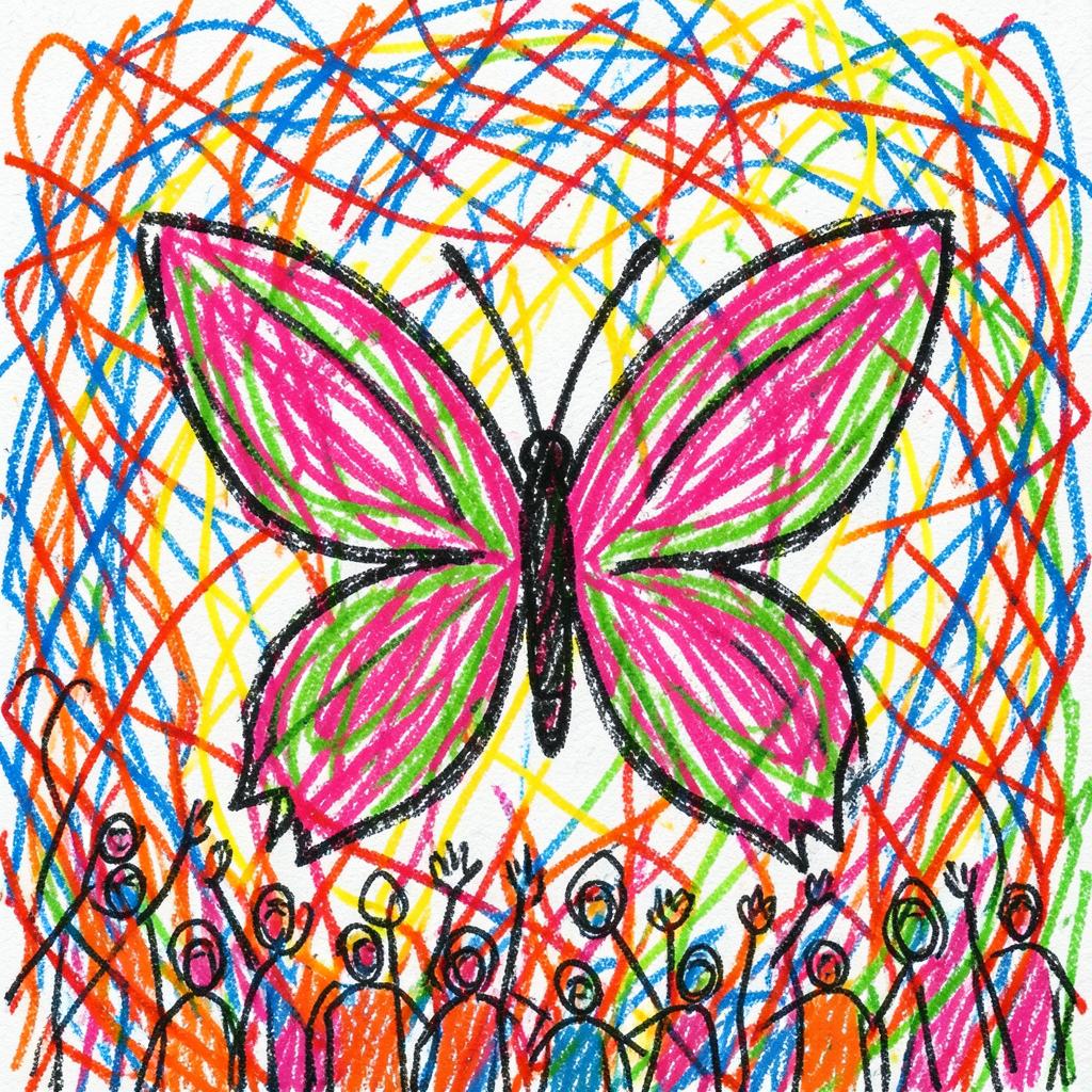 Hot for Butterfly artwork