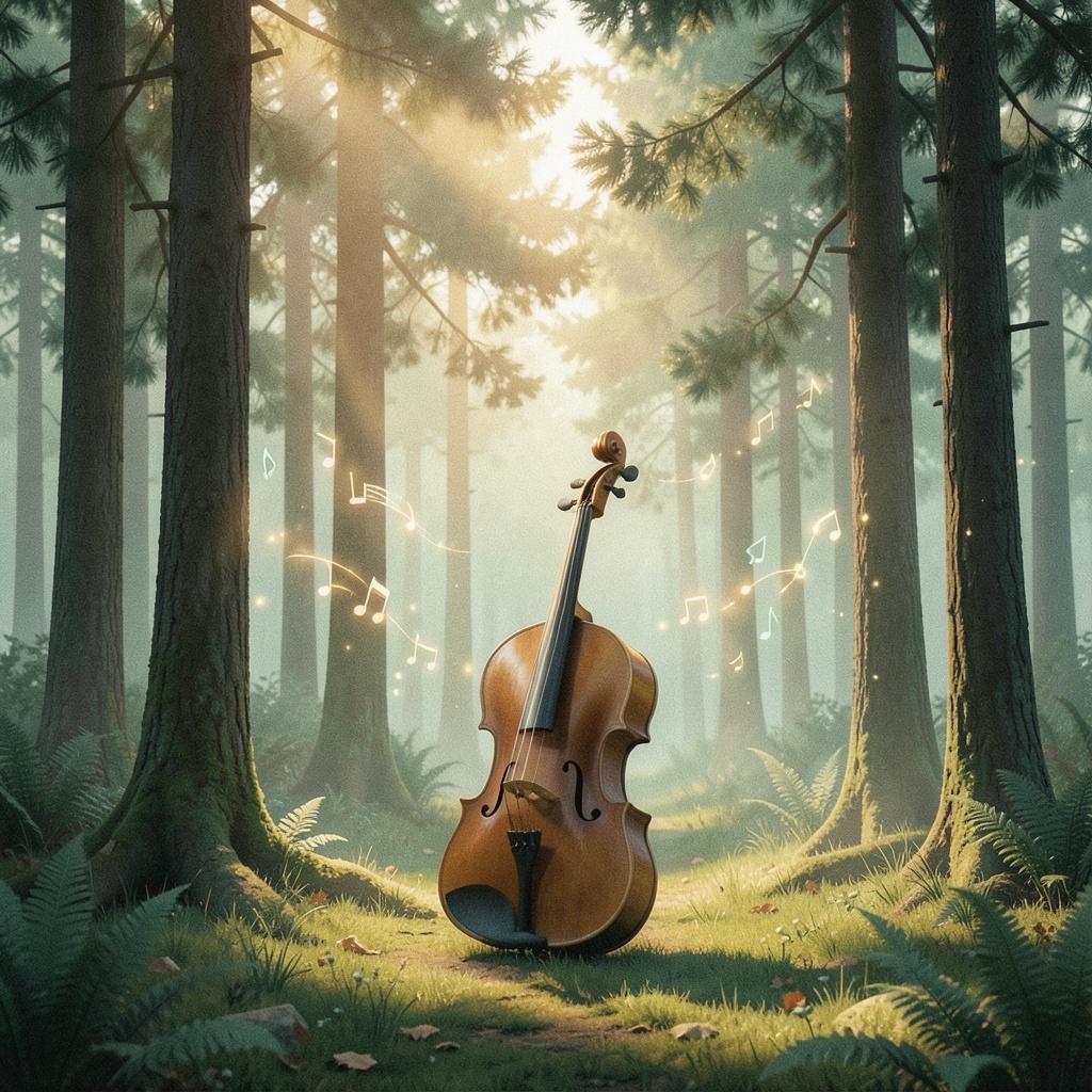 숲의 따뜻한 품 / The Forest’s Gentle Embrace artwork