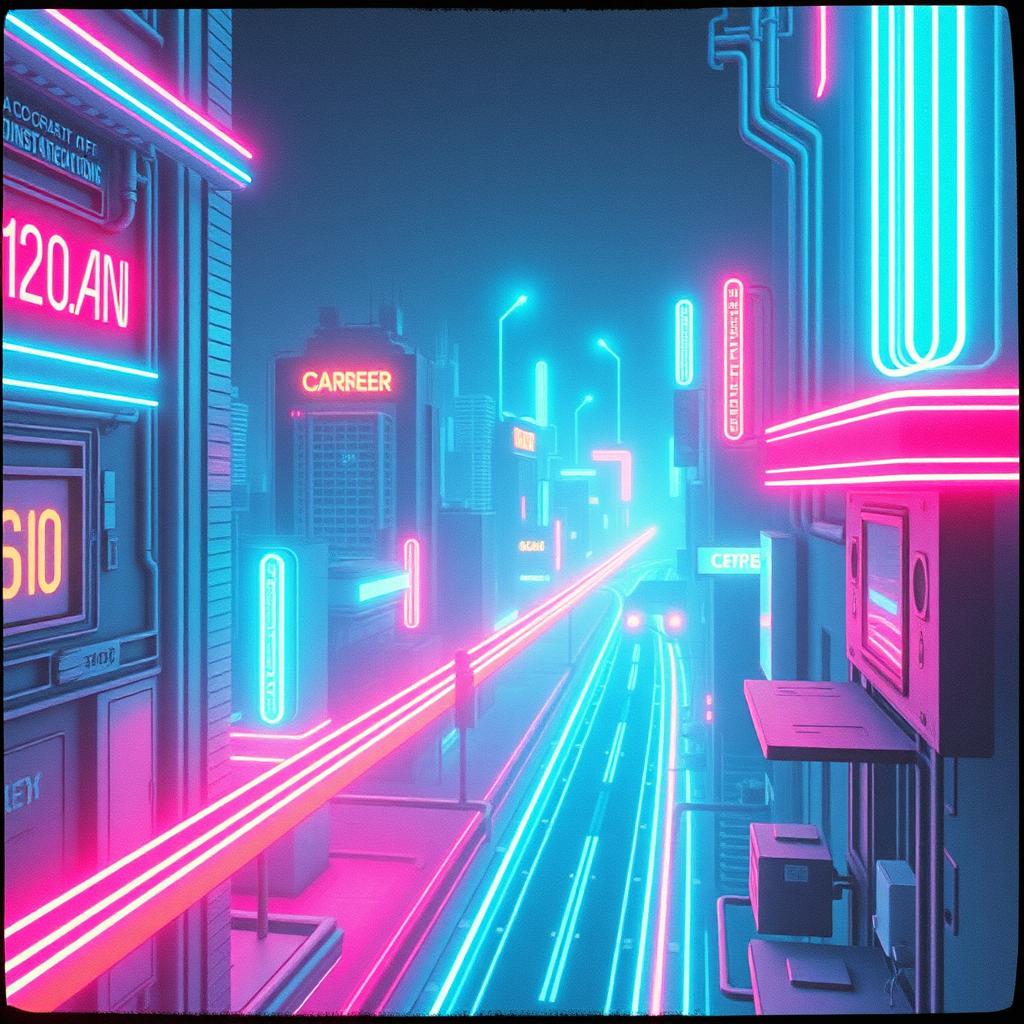 Voice picture for retro style electric ambience