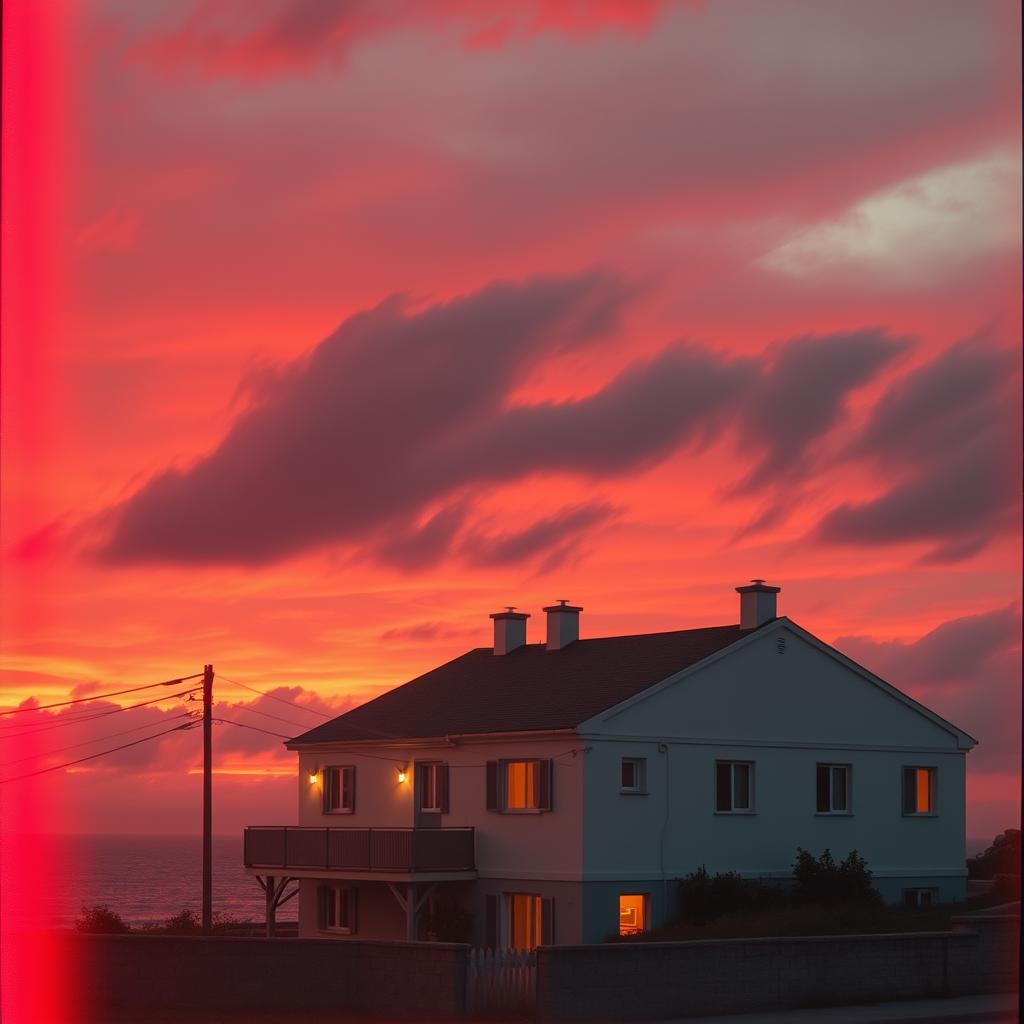 Le Crépuscule Rouge du 19 Décembre , 12월 19일의 붉은 노을 (0.89x) by ...