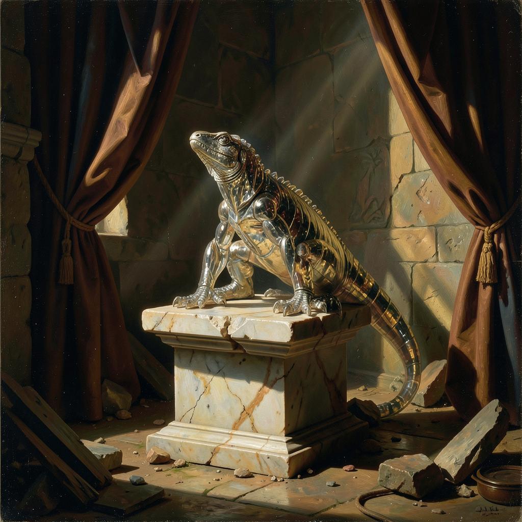 Lizardking's theme v2 - cover Amiga music artwork