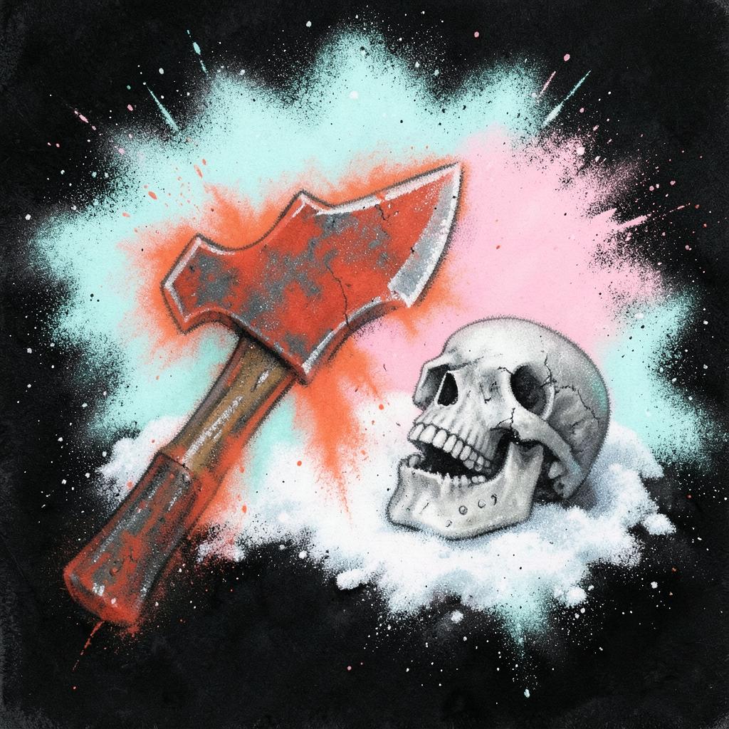 DrunkAF - Axe to Mouth artwork