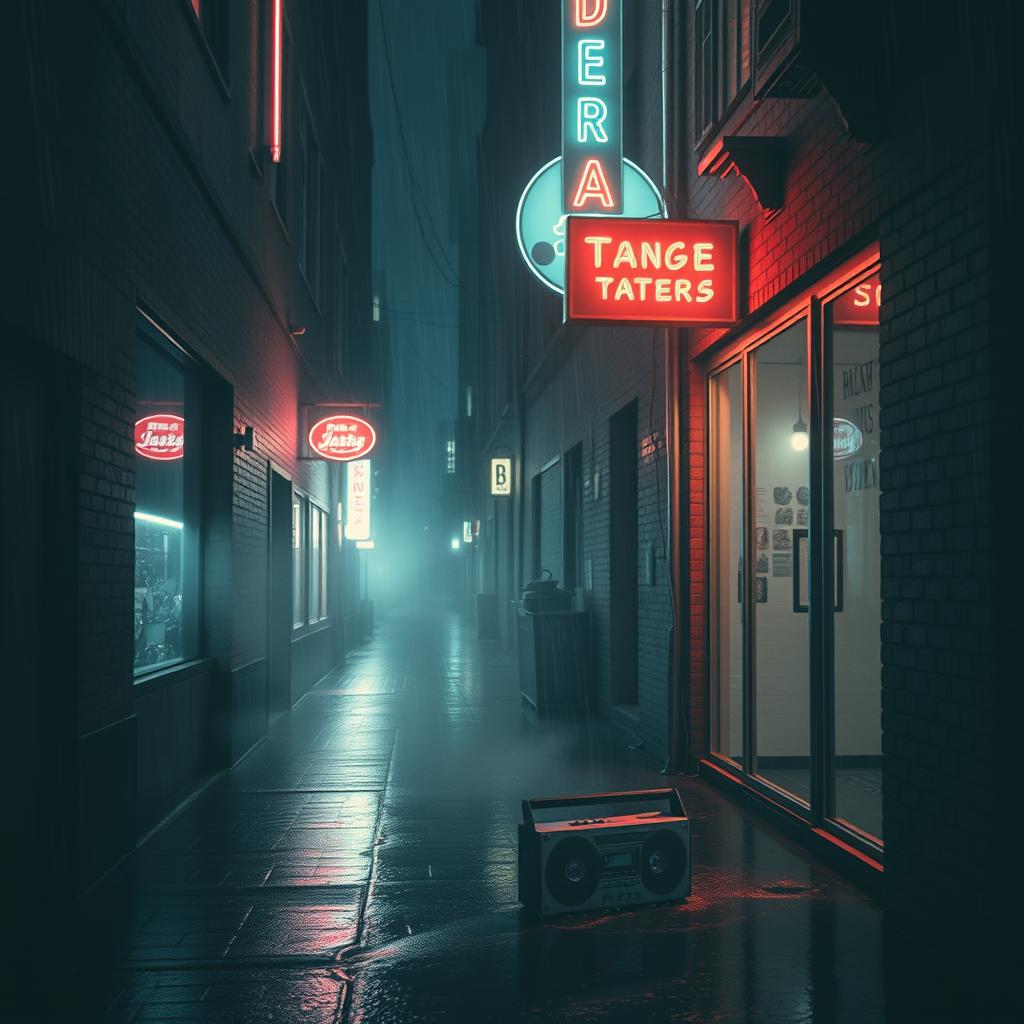midnight screen burn artwork