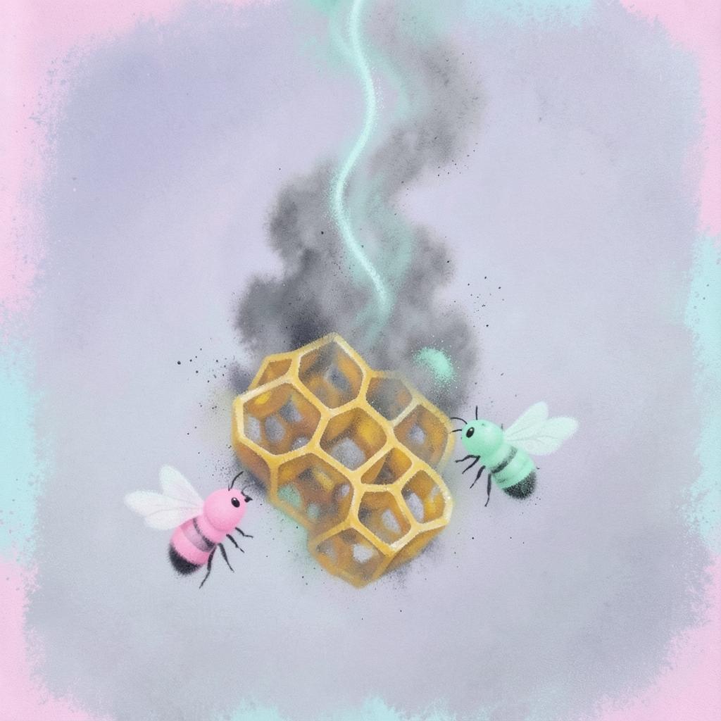 Who Smoked the Bees Away? artwork