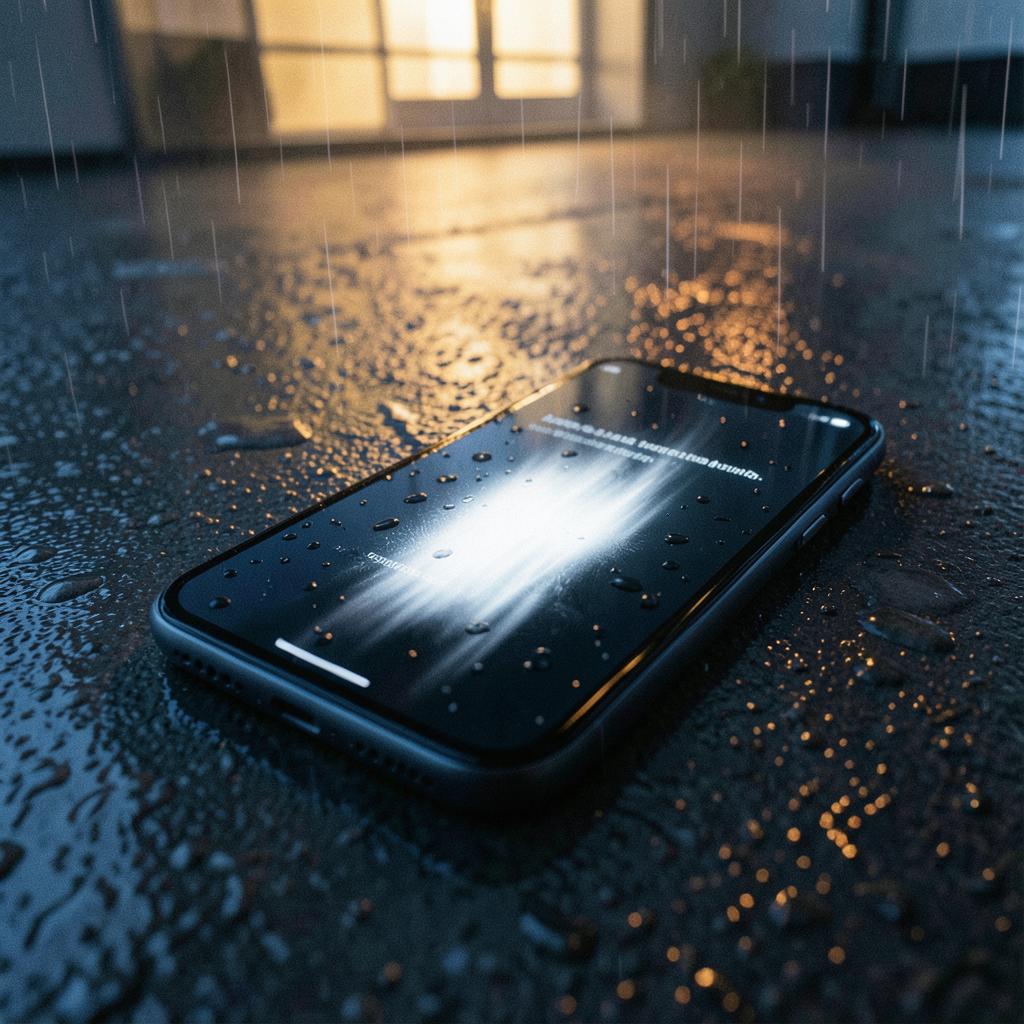 Blurred by the Rain artwork