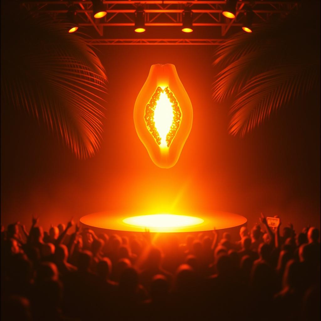 Papaya Lips artwork