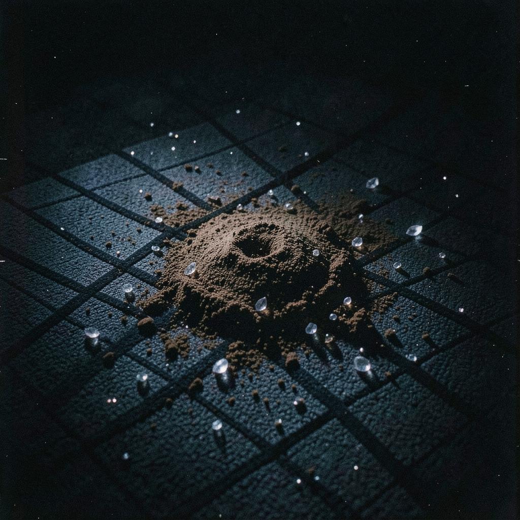 dirt on the carpet 2013 artwork