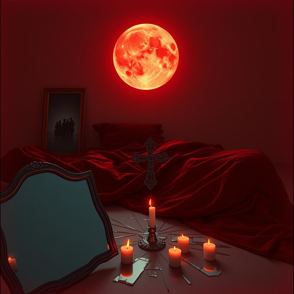 Blood Moon Bedroom artwork