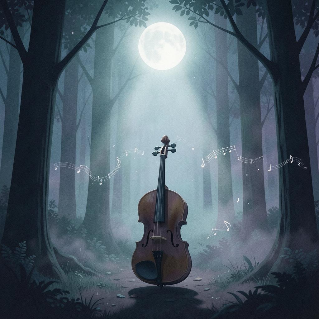 달빛 스며든 숲 / Forest Filled with Moonlight artwork