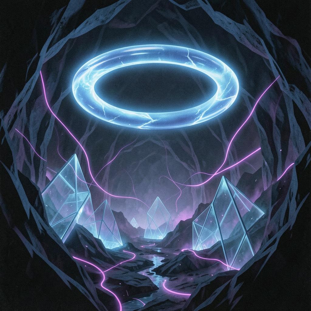 Black Glass Halo artwork