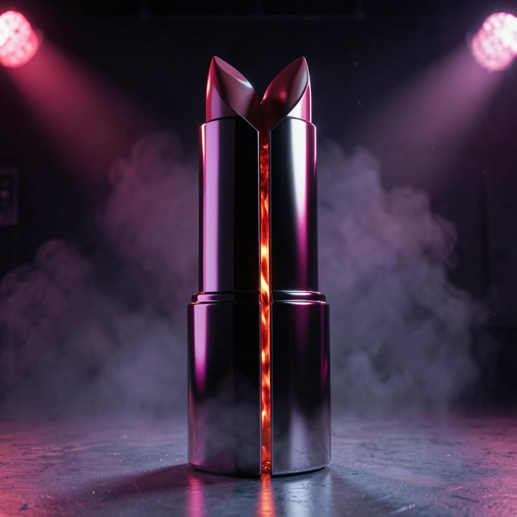 "Lipstick on the Trigger” artwork