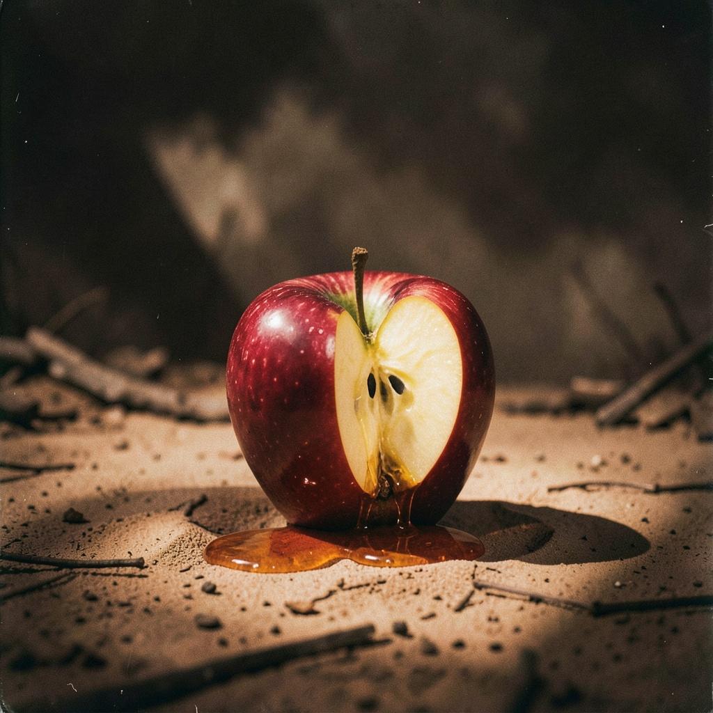 Apple and Sand artwork