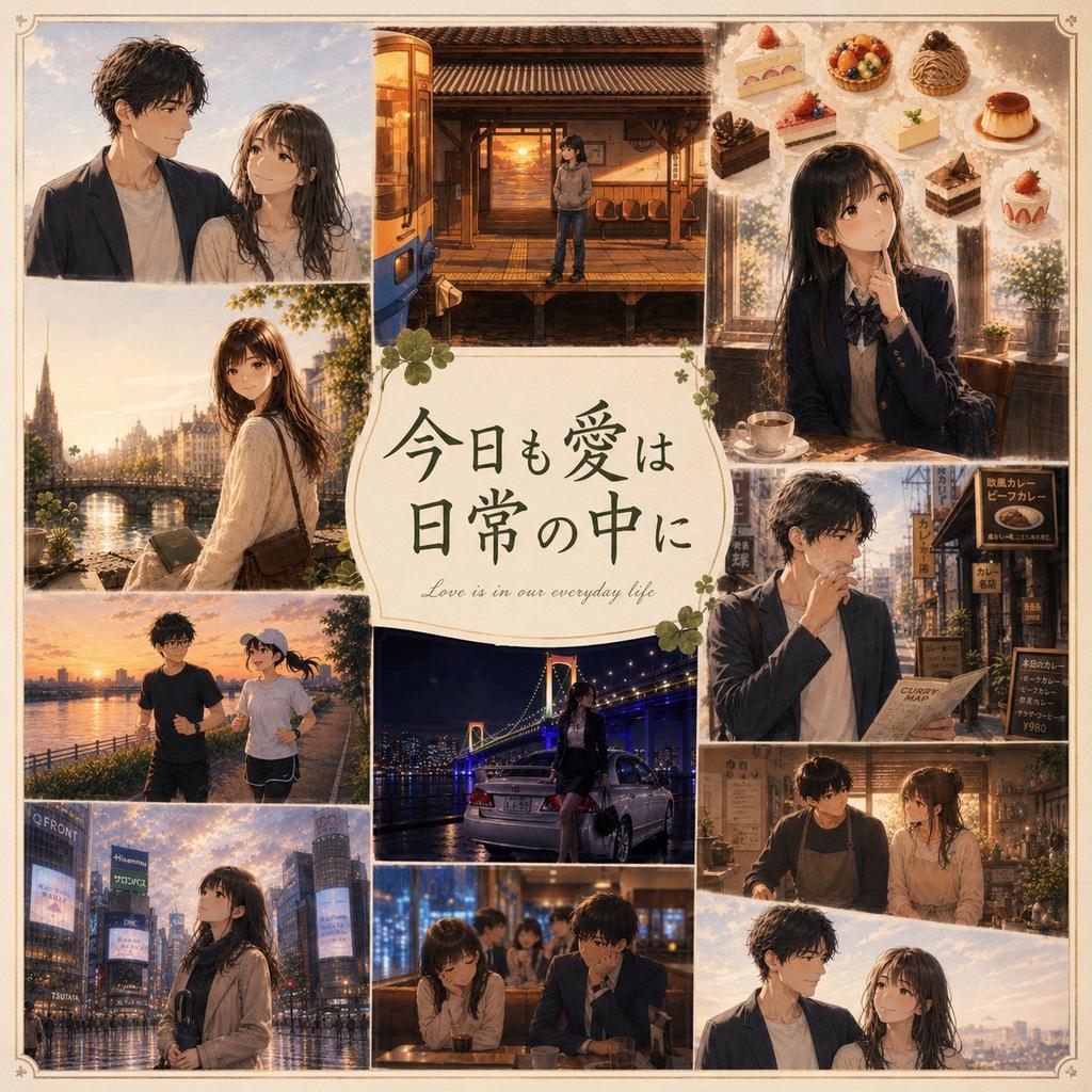 3rdアルバム「今日も愛は日常の中に」