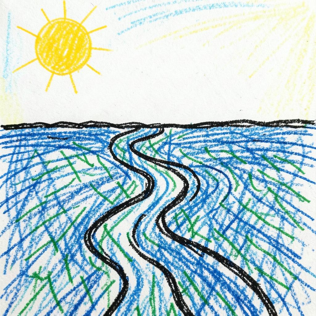 Black water artwork
