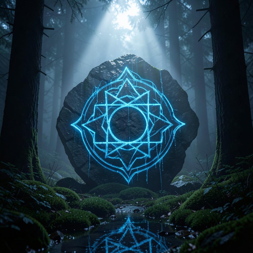 blue chackra artwork