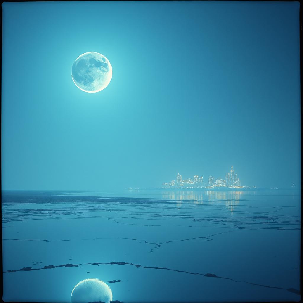 Hanging in the moonlight artwork