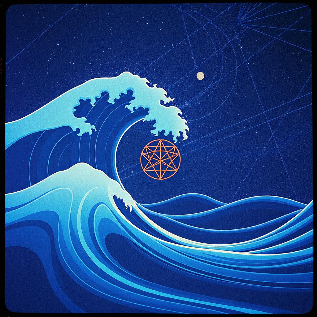 🌊 "FLOWING THROUGH ALL FORMS" 🌊 artwork