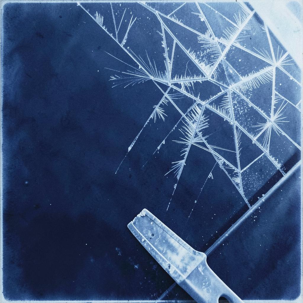 First Frost on the Windshield artwork
