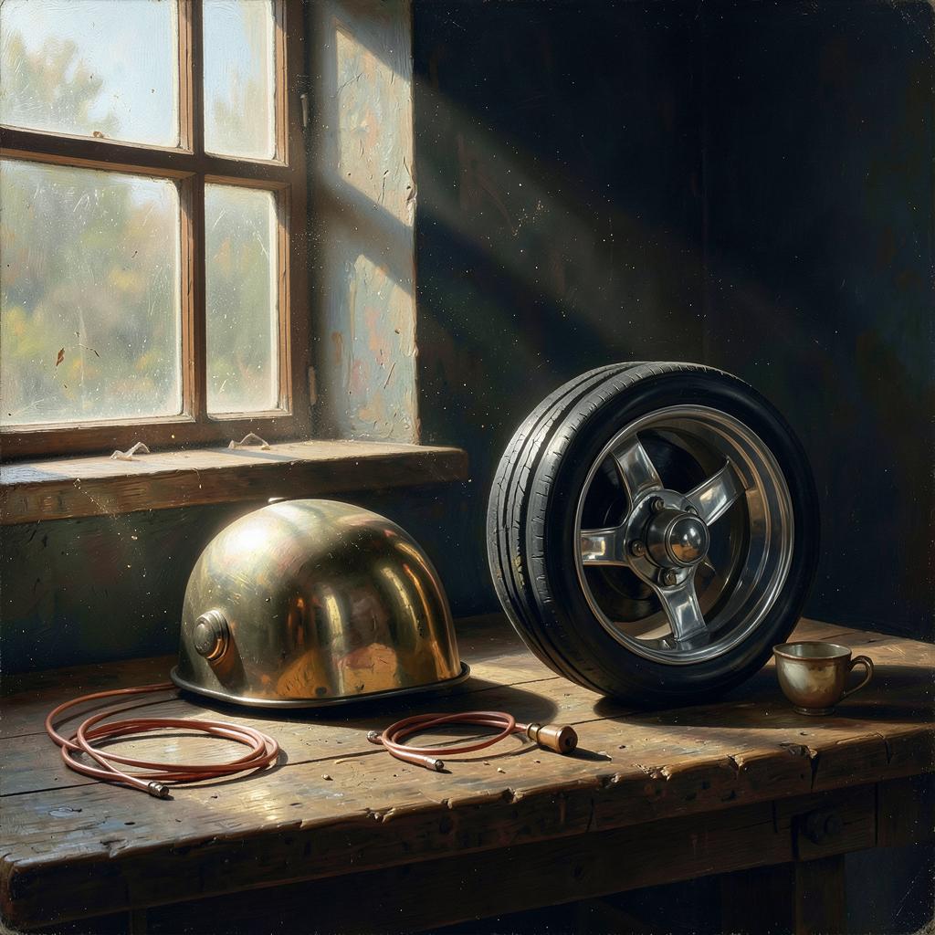 Bel Air Chrome - GARAGE ROCK - by MARTY artwork