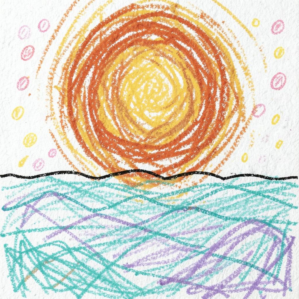 Mega Luxury Sunset artwork