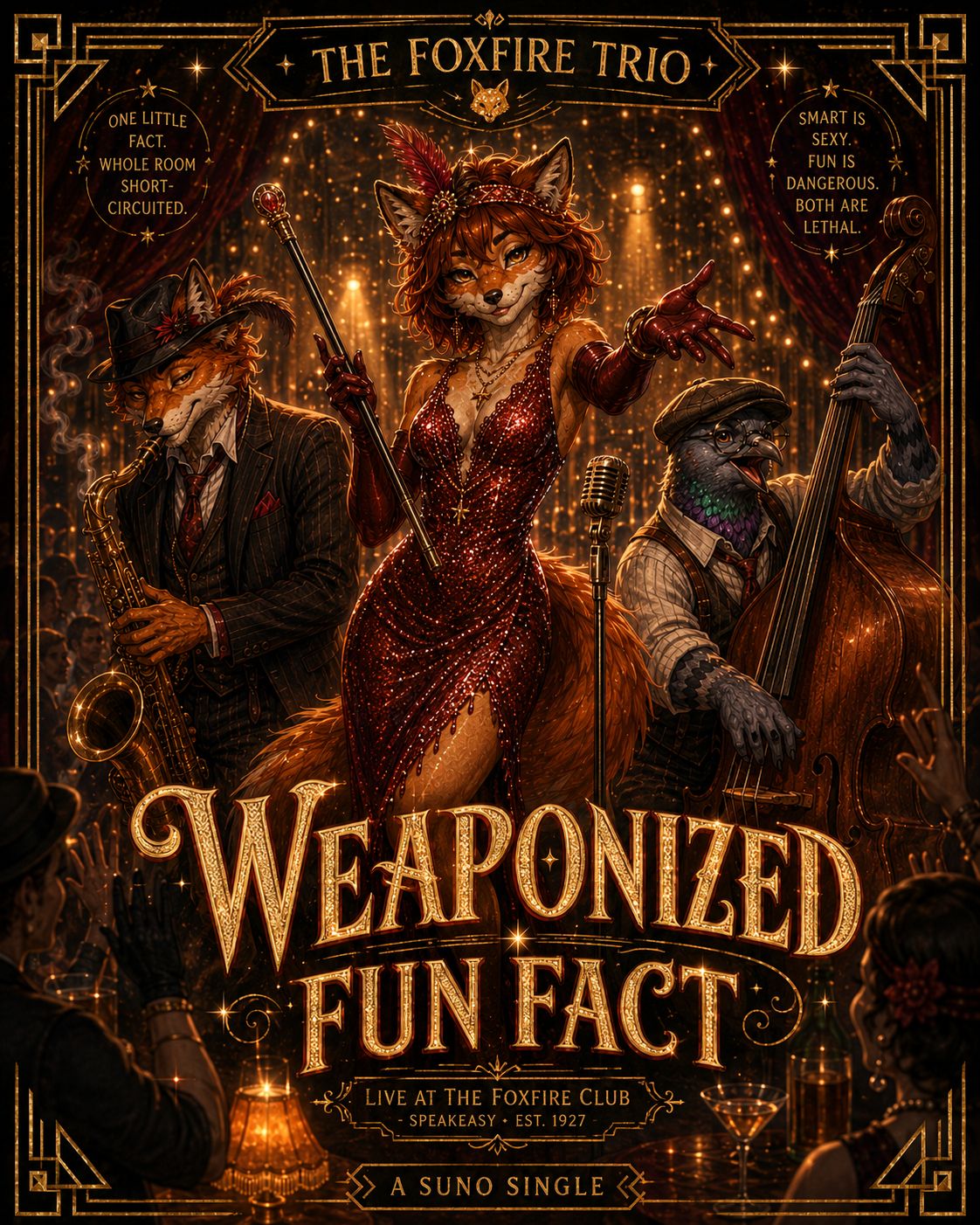 Weaponized Fun Fact (The Foxfire Trio) (Remastered) artwork