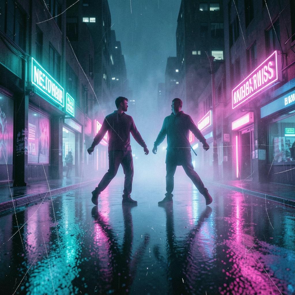 네온스월 잔상 artwork