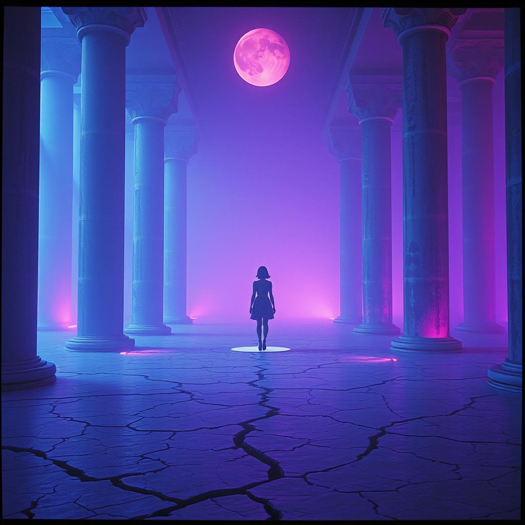 PRETTY GIRLS SUMMON THE VOID artwork