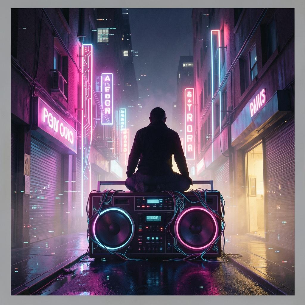 Mono Circuit Glitch artwork
