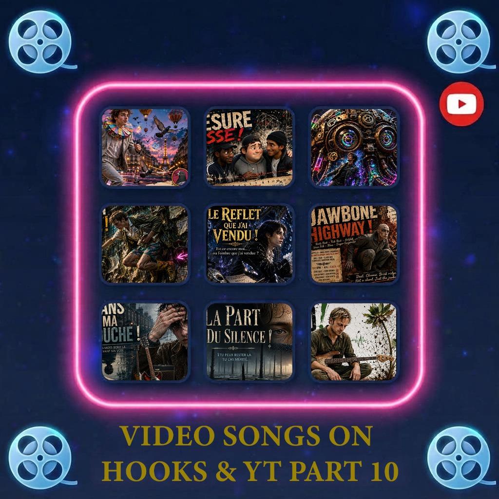 VIDEO SONGS ON HOOKS & YT PART 10