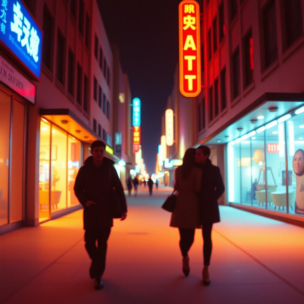 Kiss in the City Light artwork