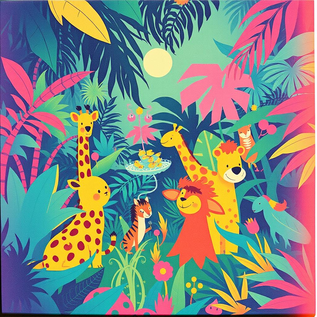 Hello,  Animal Friends | Brave Tots artwork