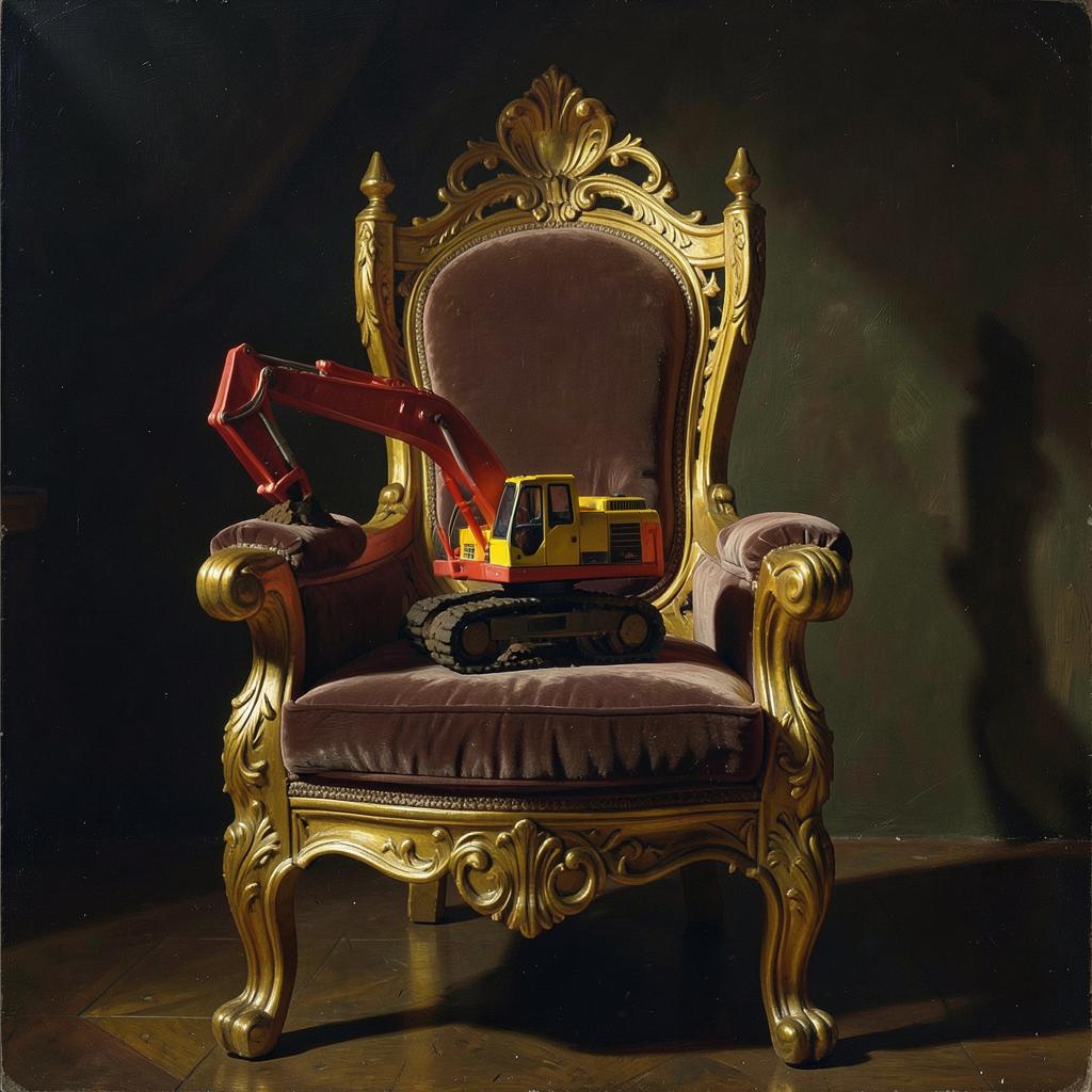 #FunSong Digger auf dem Stuhl artwork