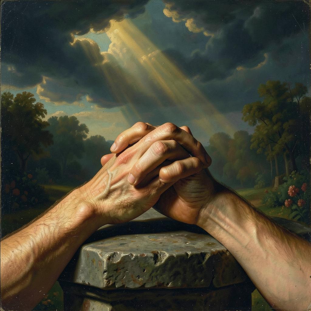 Hold my hand artwork