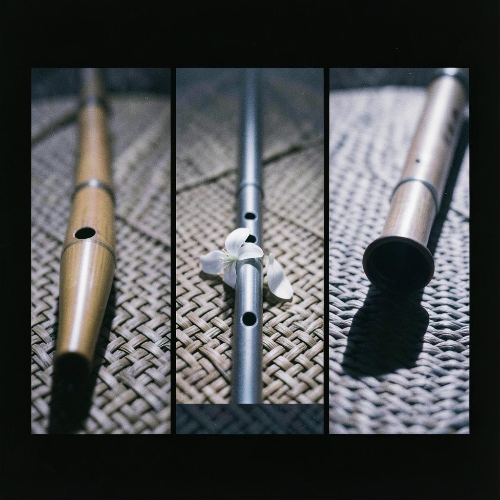 Seruling bunga cinta ku suling suling artwork