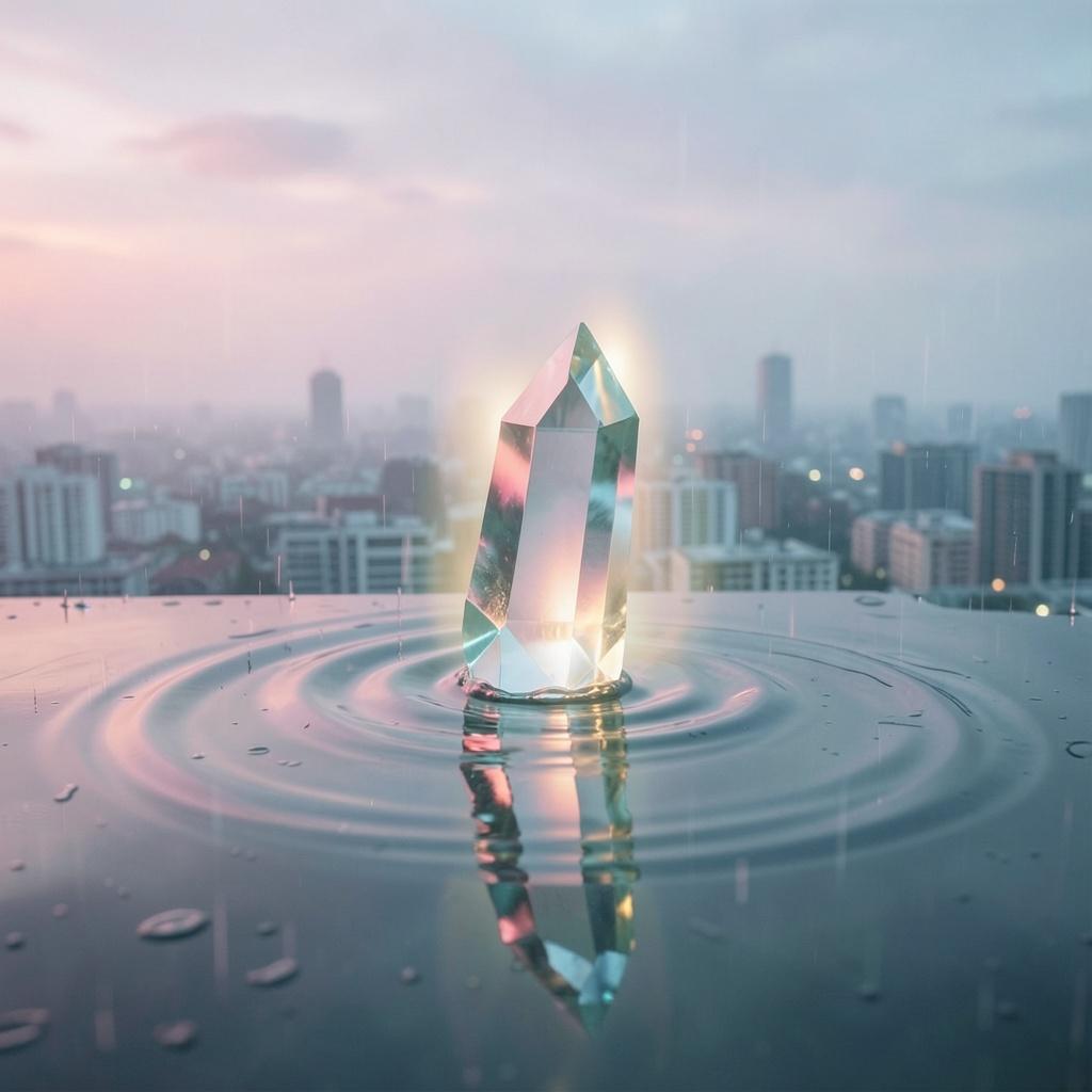 Crystal Comes Clear artwork