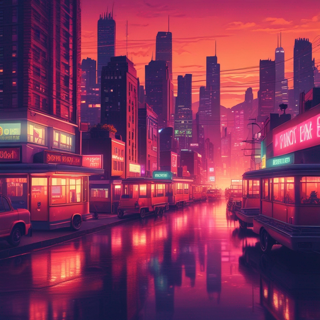 City Nights artwork