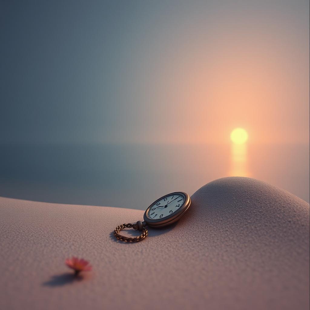 黄昏砂浜 artwork