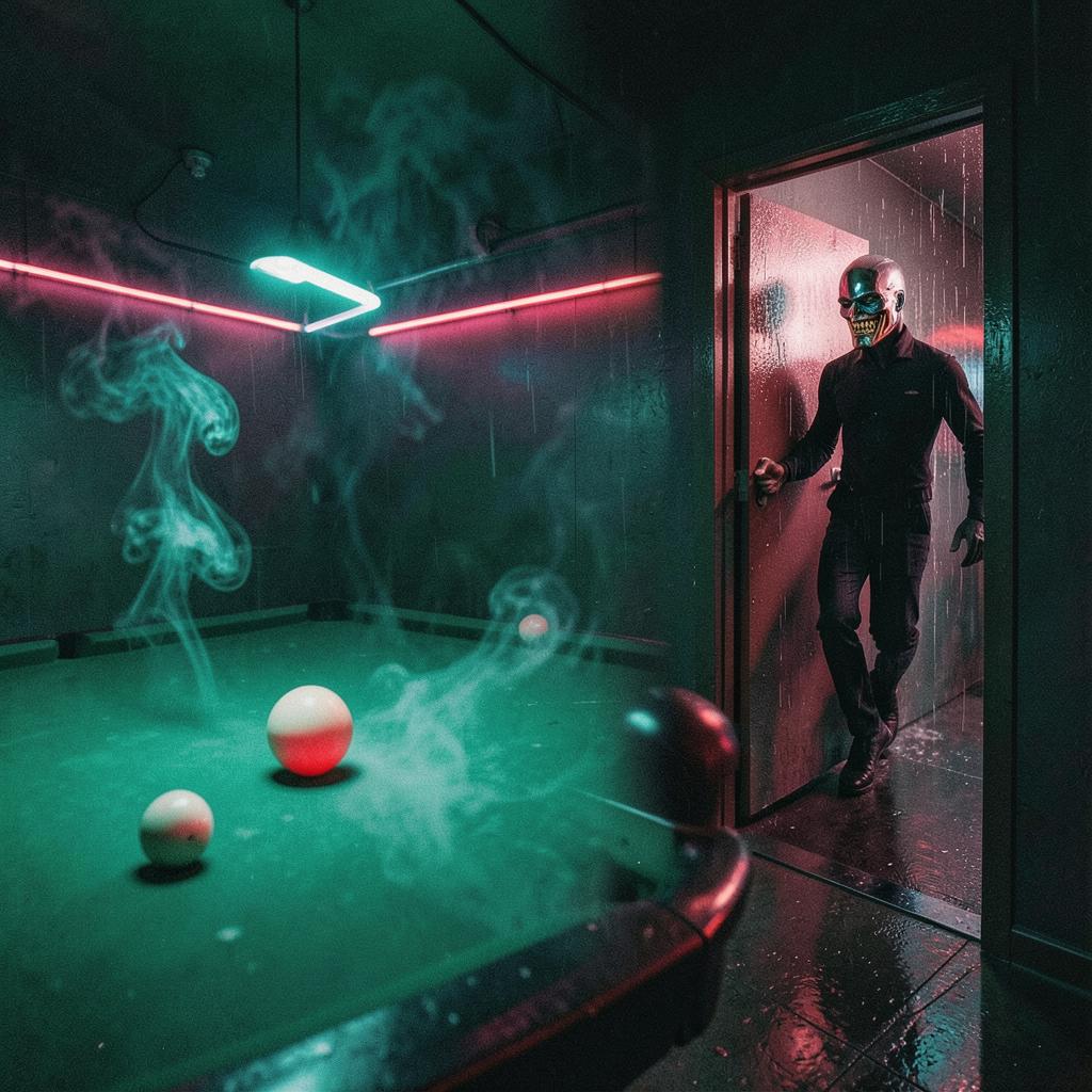 Lucky Cue Stick artwork