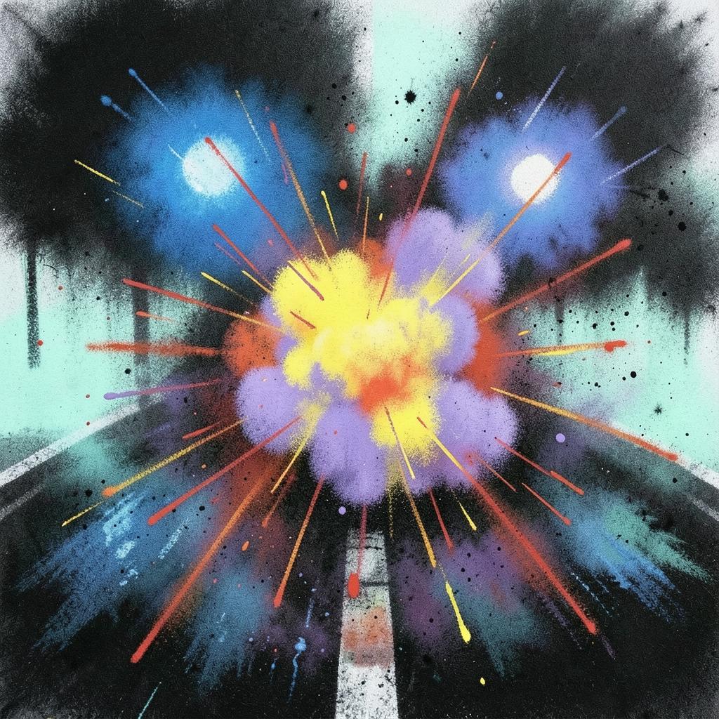 Blåljus Och Dåliga Beslut Av Jim artwork