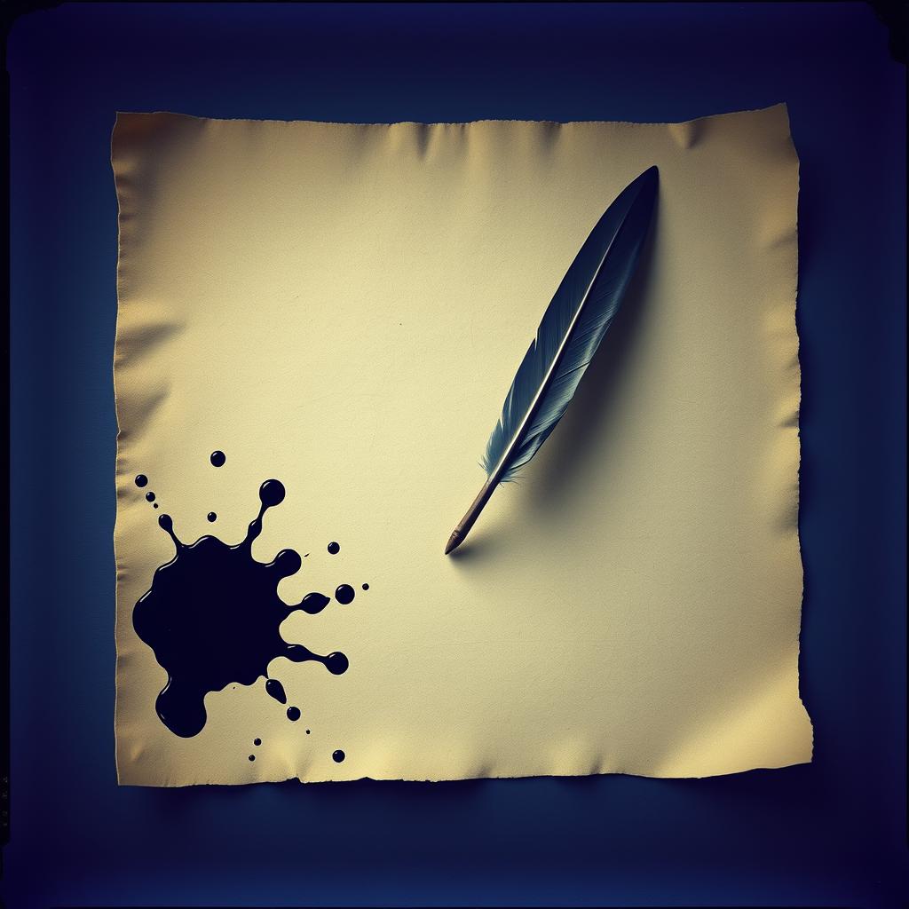 Mourning Cursive - Ink-Laced Longing artwork