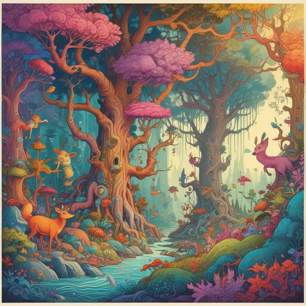Jabberwok chill edm artwork