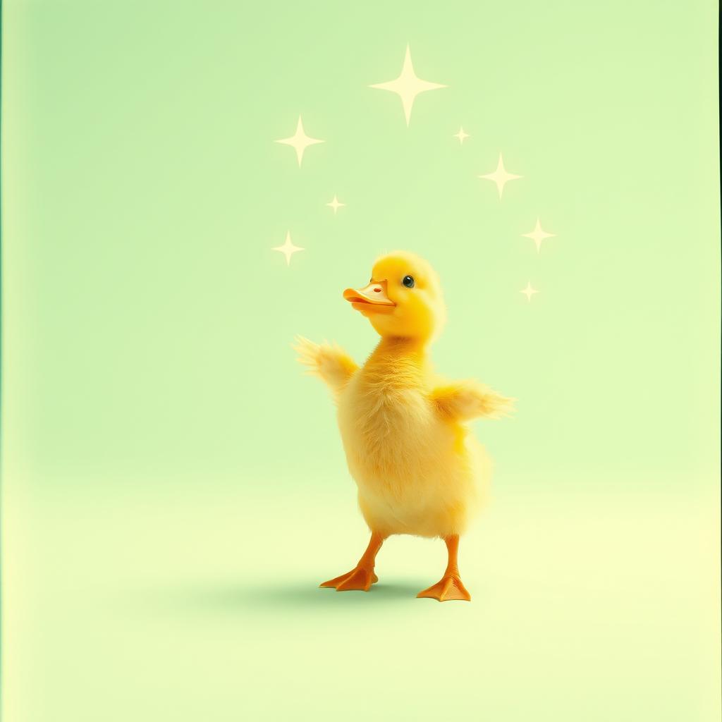 Baby duck artwork