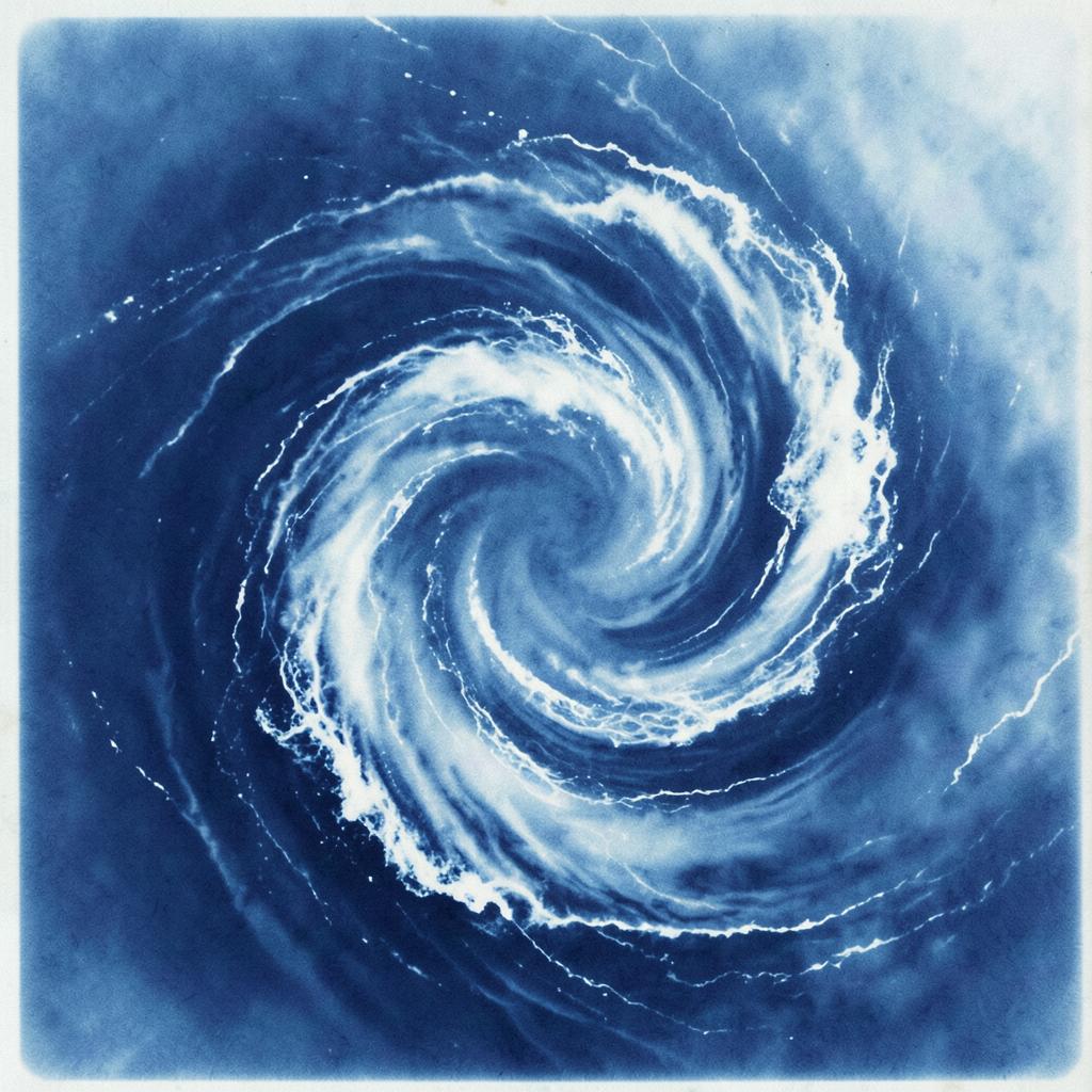Two Oceans of Eyes (blues) artwork