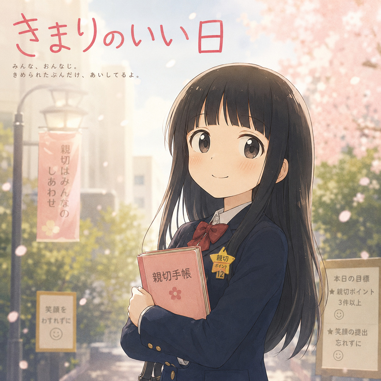 きまりのいい日 artwork