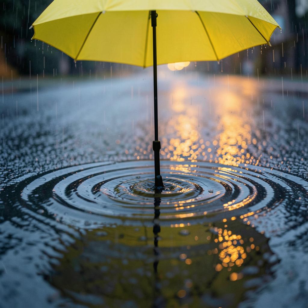雨中漫步 artwork