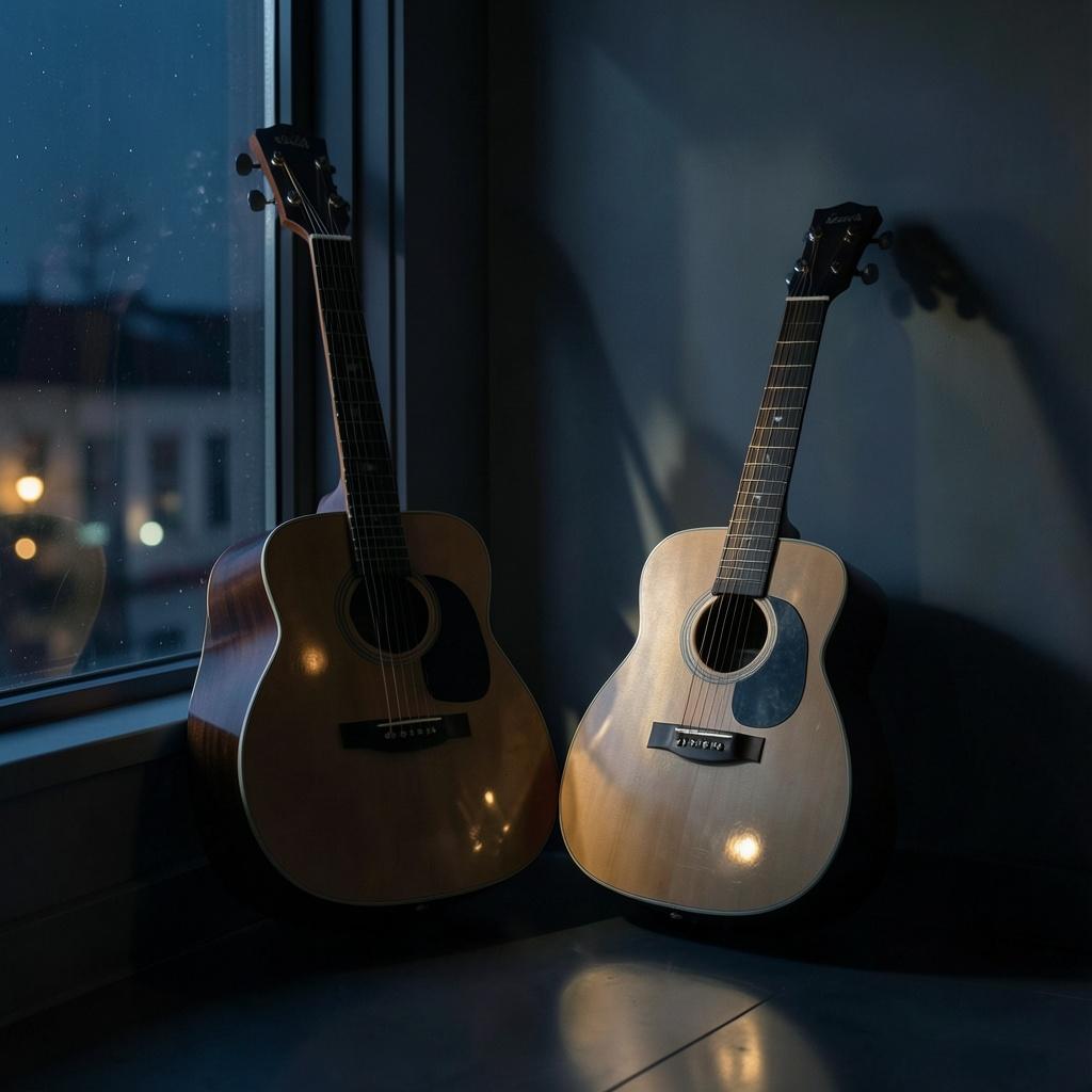 Two Guitars in The Quiet of the Moon artwork