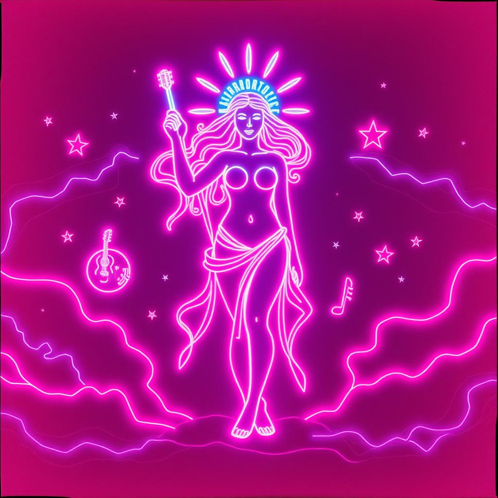 Aphrodite's Groove - Waves of Love Seabee Heavy Metal EDM 70s Triple Mashup artwork