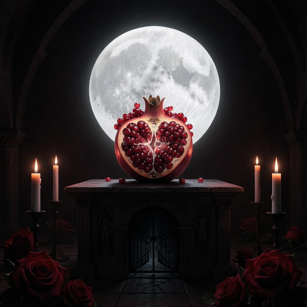 Pomegranate Kisses artwork