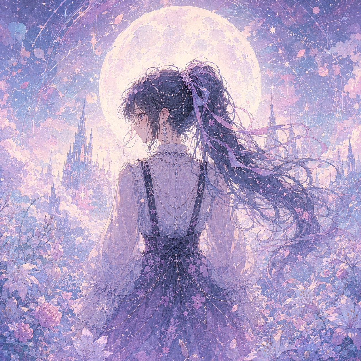 Stars, Unfolding artwork