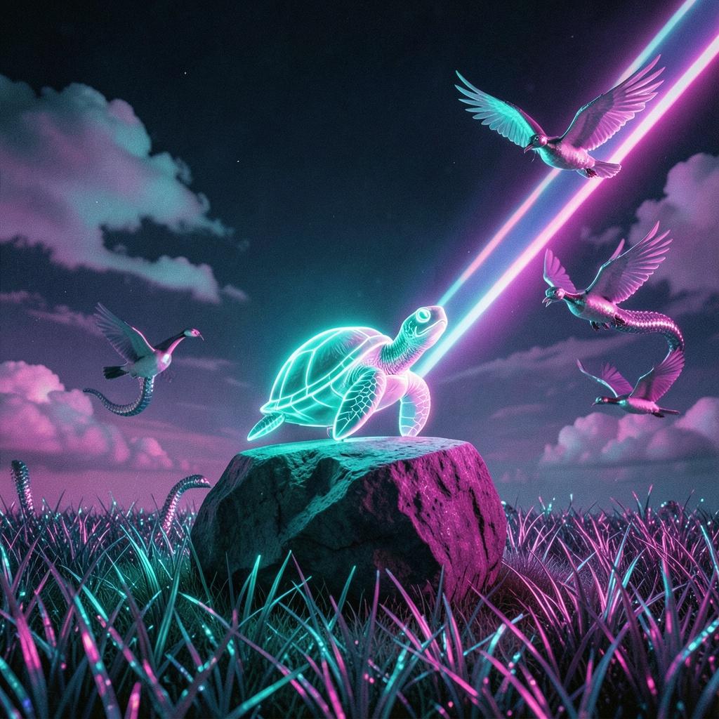Черепаха Аха artwork